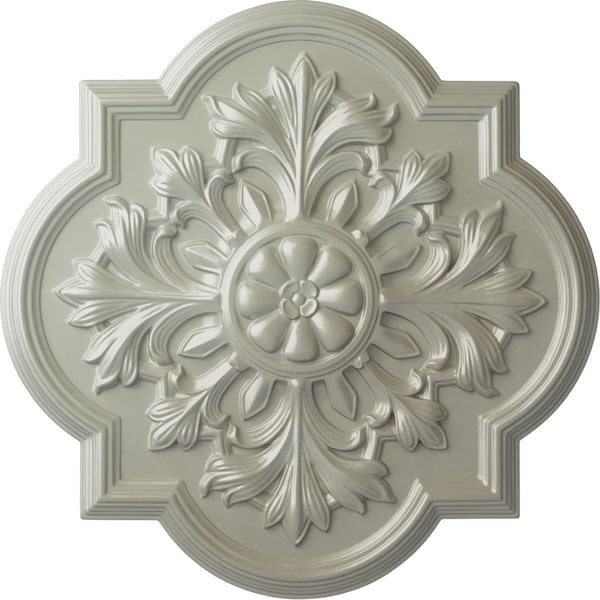 Ekena Millwork Bonetti Ceiling Medallion (Fits Canopies up to 5 1/8"), Hand-Painted Flash Copper, 20"OD x 1 3/4"P CM20BOFCS - main